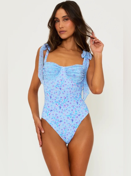 Beach Riot Other - NWT Beach Riot Dede Floral One-Piece Swimsuit Sz S